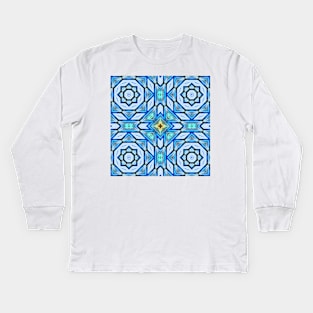 Hanauma Bay Kaleidoscope 8 Kids Long Sleeve T-Shirt